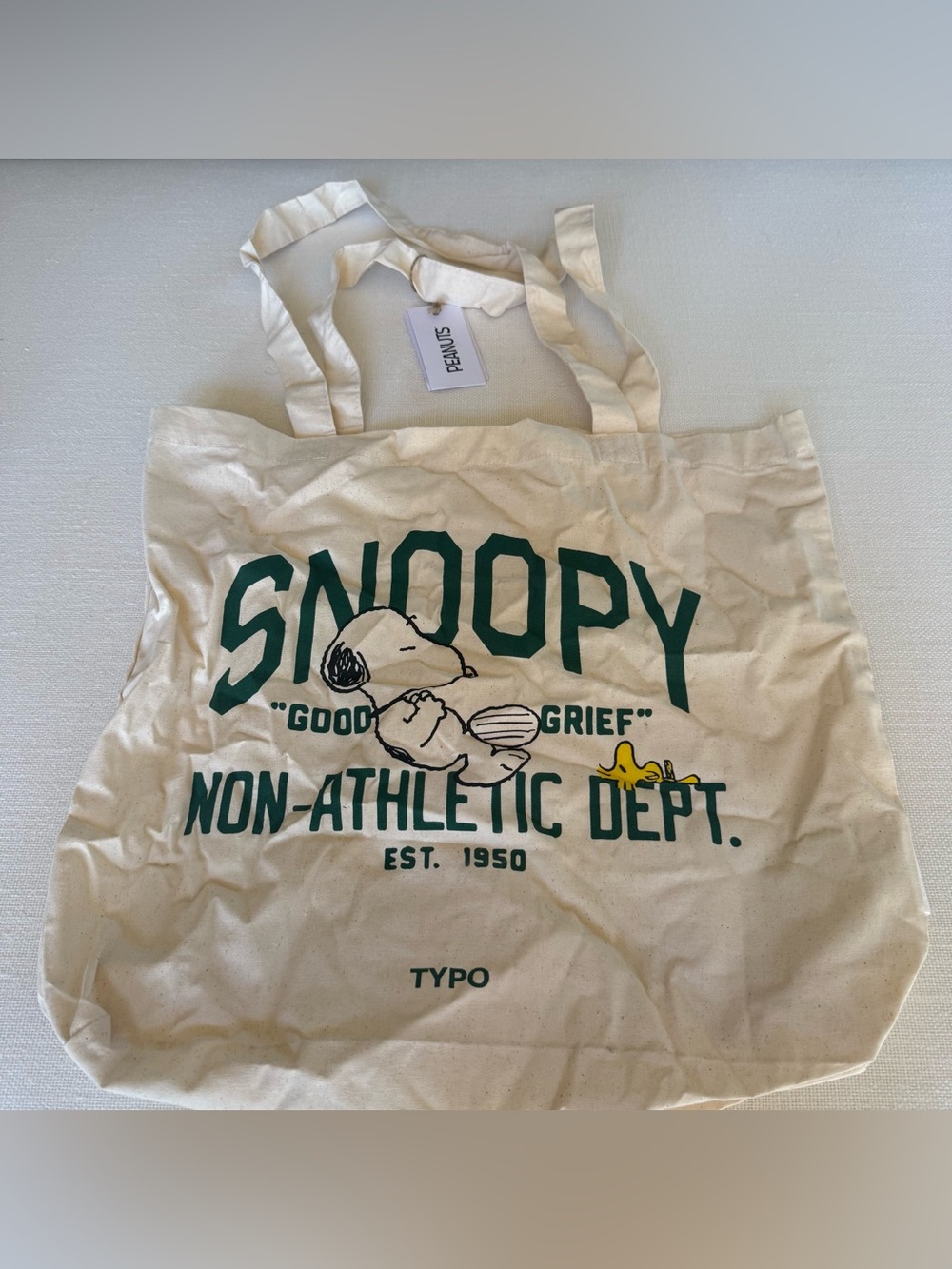 Cotton On Snoopy tote bag brand new with tags